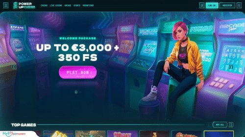 Best powerup casino bonus in Germany